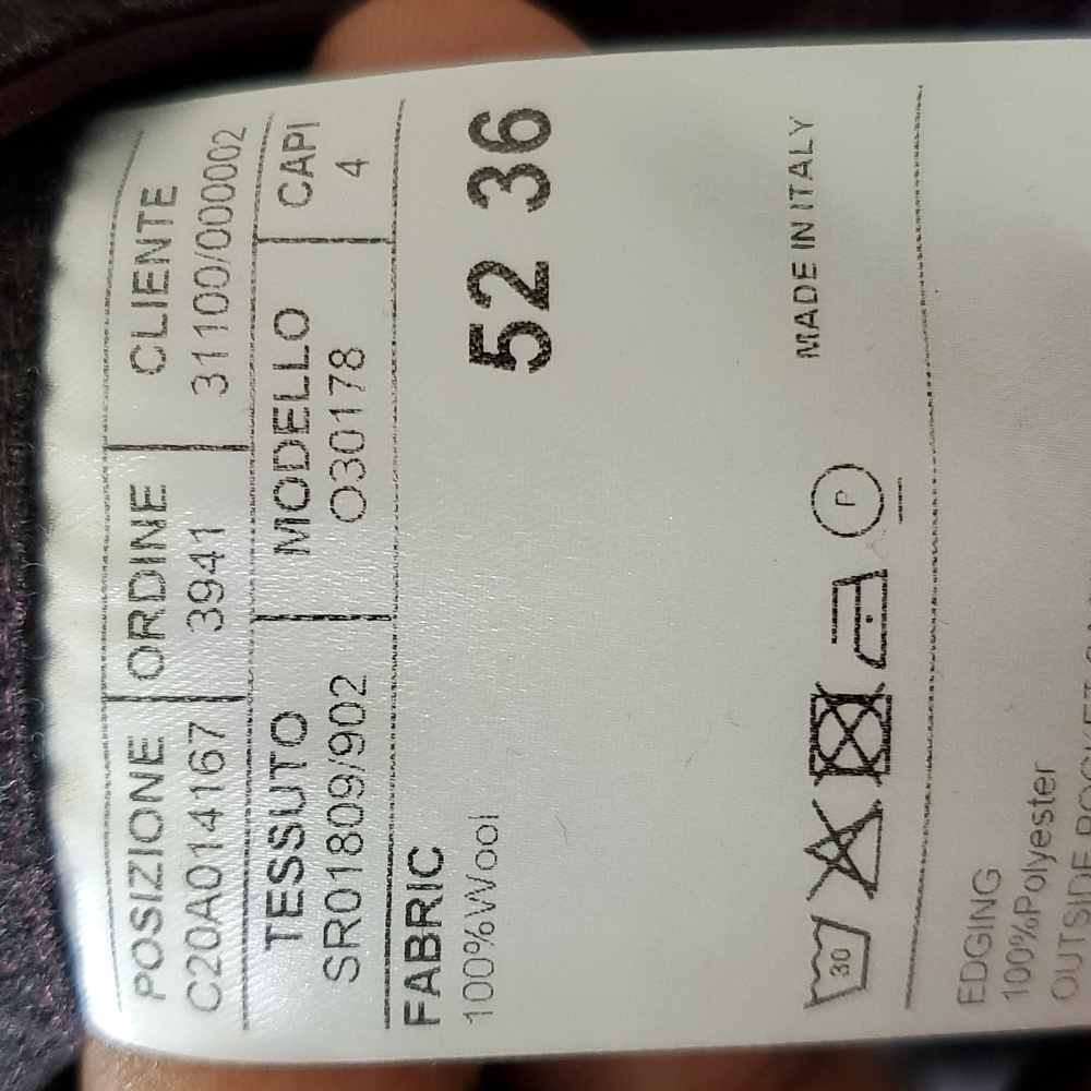 NWT Canali - Picture 9 of 10